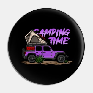 Jeep Design - Purple Pin