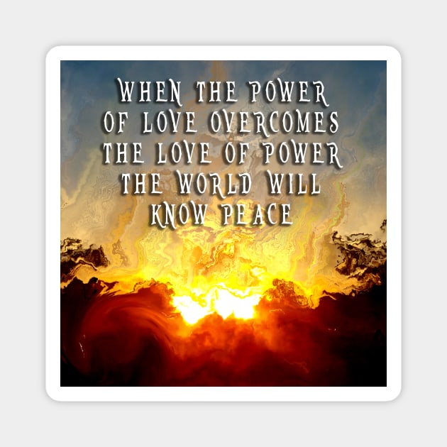 Power of Love Magnet by thepaplin