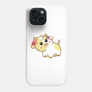 Kawaii baby cow Phone Case