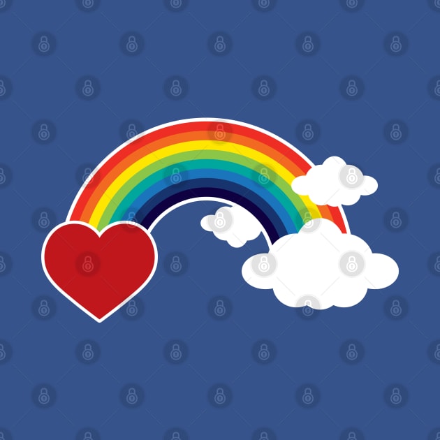 Rainbows, Hearts Clouds! by O GRIMLEY