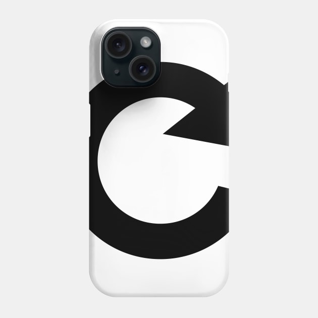 Refresh - Black Phone Case by Slappers