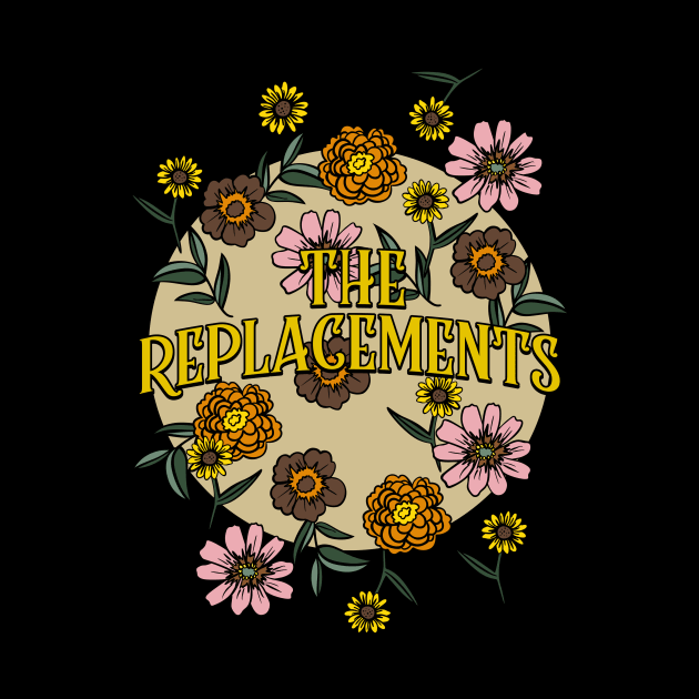 Replacements Name Personalized Flower Retro Floral 80s 90s Name Style by Ancientdistant