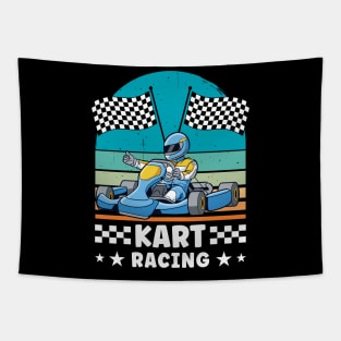 Kart Racing Tapestry