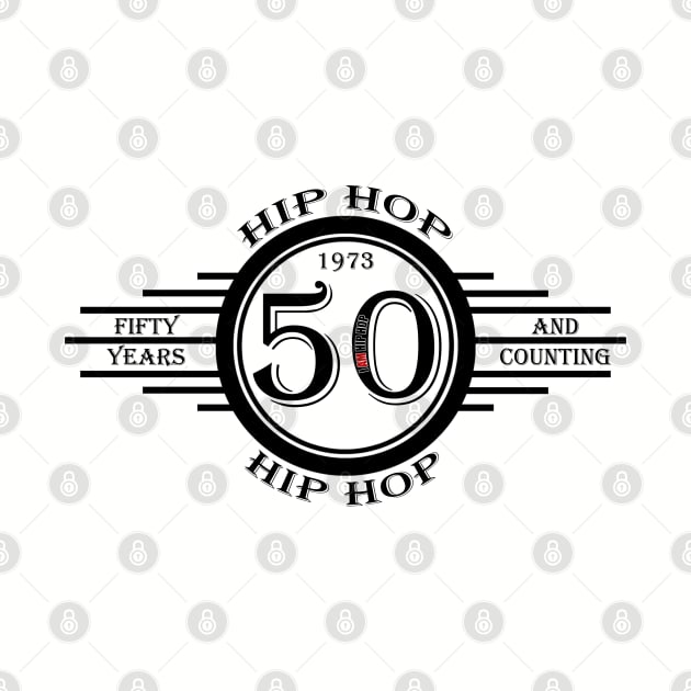 IAHH - 50 YEARS and COUNTING (BLACK LETTER) by DodgertonSkillhause