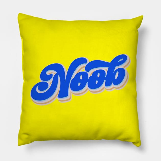 Noob | Self Ironic | Wolf in Sheep's Clothing Pillow by Leo Stride