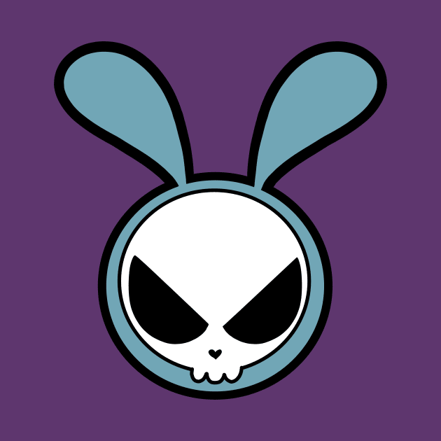 Skull Bunny by Ms.Tiny