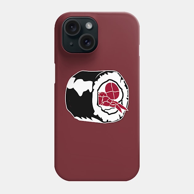 Shrimp Tempura Roll Phone Case by Dunkel