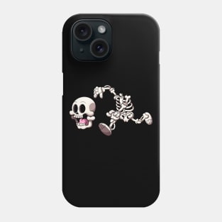 Skeleton Lost His Head Phone Case