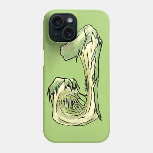 Dramabite Zombie J Letter Initial Typography Text Character Statement Phone Case