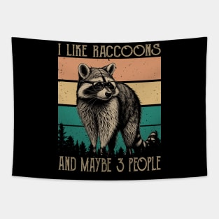 Galactic Mischief Raccoon UFO Tees for a Playful Fashion Statement Tapestry