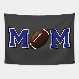 Football Mom Blue Tapestry