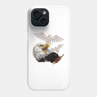 The bald eagle Phone Case