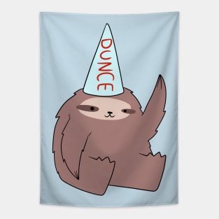 Dunce Sloth Tapestry