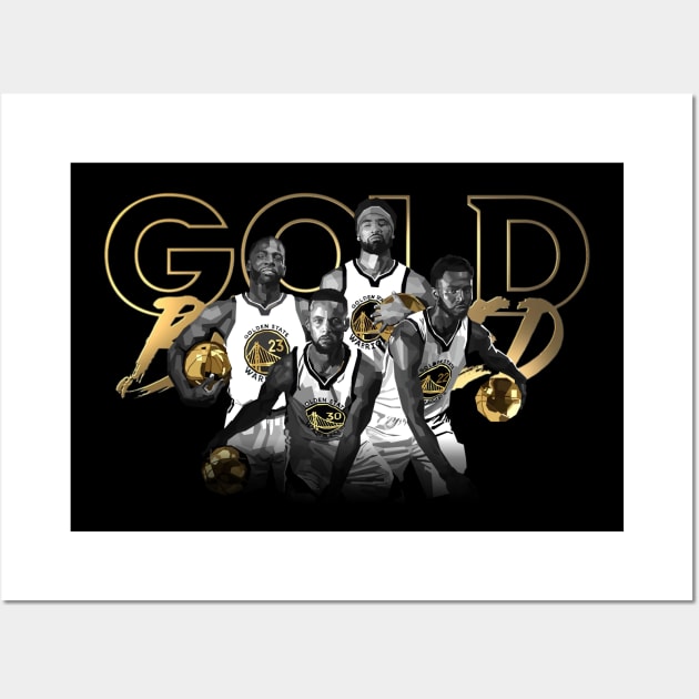 Warriors Gold Blooded Posters for Sale