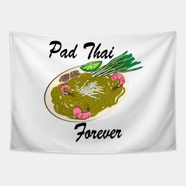 Pad Thai Forever Tapestry by SubtleSplit