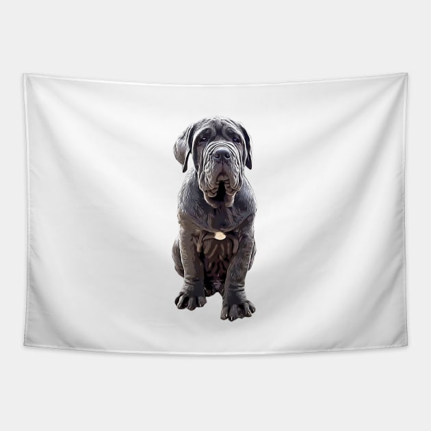 Neapolitan Mastiff - Stunning Dog! Tapestry by ElegantCat