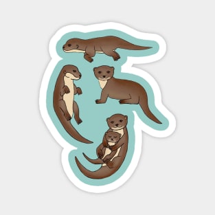 How We Love Each Otter Magnet