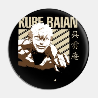 Kengan Tournament of Titans Tee Pin