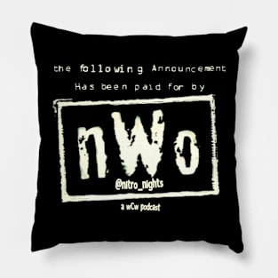 NN - The Following Announcement Pillow