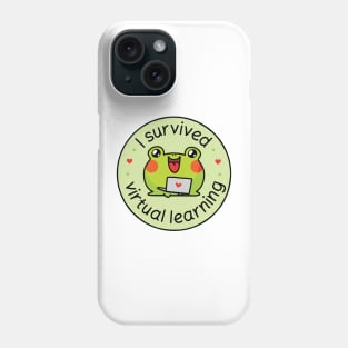 I survived virtual learning Phone Case