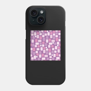 pink and purple rectangles Phone Case