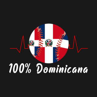 Dominicana Flag RD Dominican Republic Baseball Jersey T-Shirt