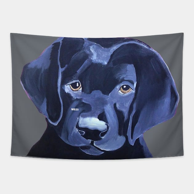 English Lab Tapestry by Lil' Angel Pet Portraits