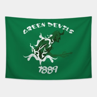 Green Devils of Forest Green Tapestry