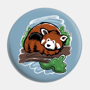 Red Panda Pin