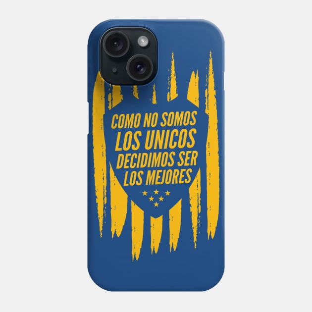 Boca Juniors football fan collection Phone Case by Africanism