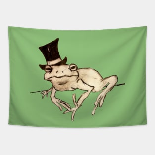 Fancy Friggin Frog Tapestry