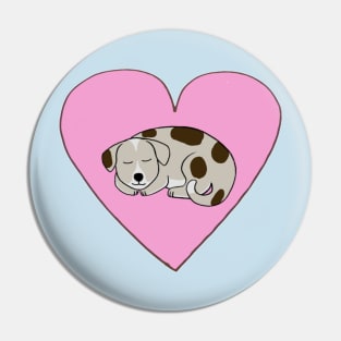 Dog Love Pin