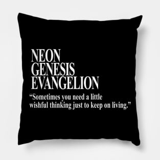 Wishful Thinking NGE Pillow