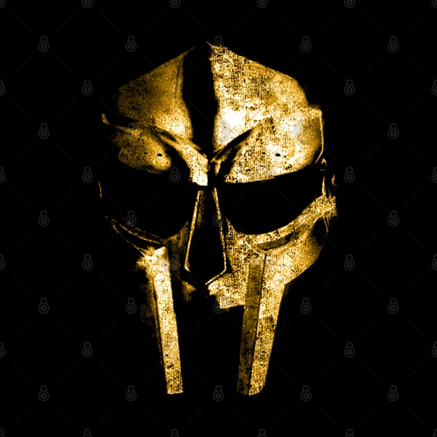 Gold MF Doom Vintage by N2K'Q