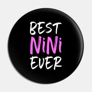 Best Nini Ever Mother'S Day Pin