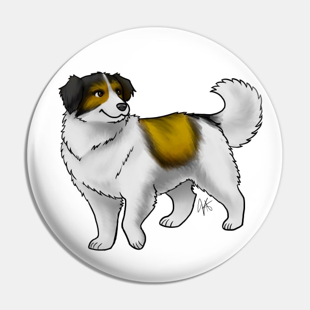Custom dog pin discount