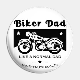 Biker Dad On Pin