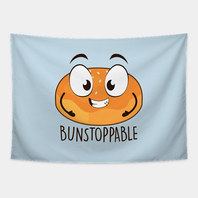 Bunstoppable Tapestry by NotSoGoodStudio