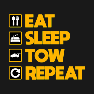 Eat Sleep Tow Repeat T-Shirt