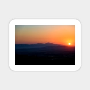 Mountain Sunset Magnet