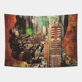 Urban Thought Classic Hip Hop 90's Art Tapestry