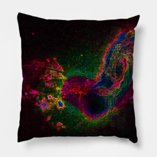 Black Panther Art - Glowing Edges 423 Pillow