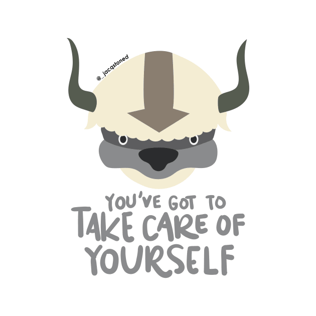 "You've got to take care of yourself" Avatar the Last Airbender Quote by jacqstoned