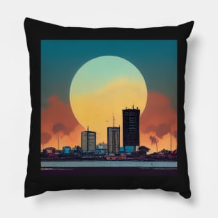 Kinshasa | Comics style Pillow