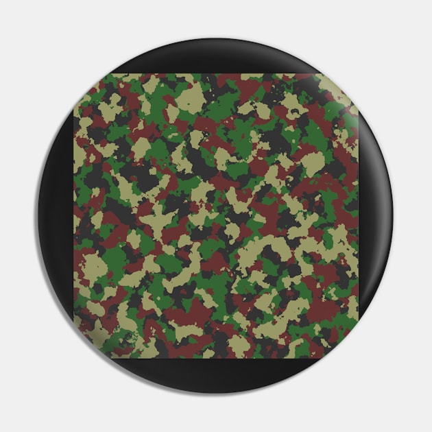 Army Camouflage Pin by Tshirtstory