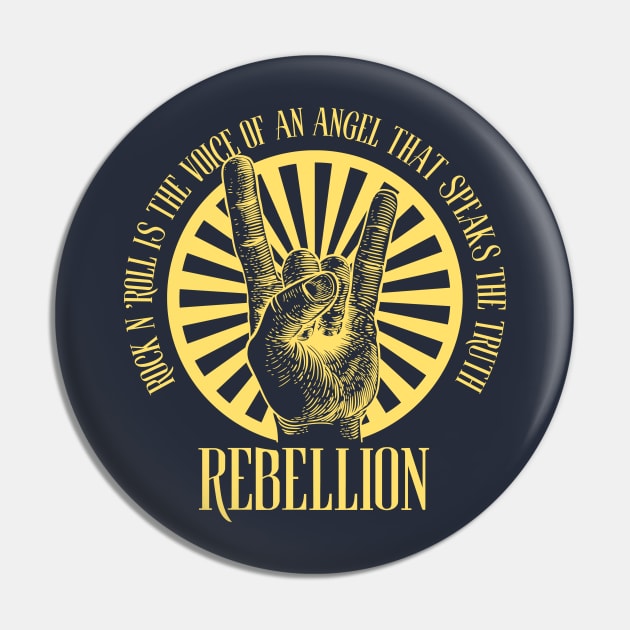 Rebellion Pin by aliencok