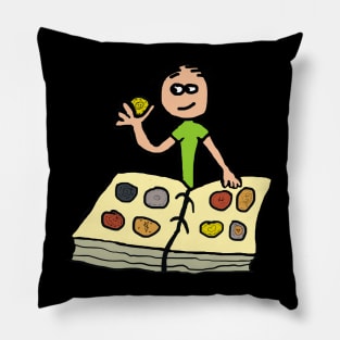 Coin Collecting Numismatist Pillow