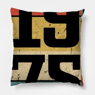 Awesome Since 1975. 45th Birthday Gift Idea Pillow