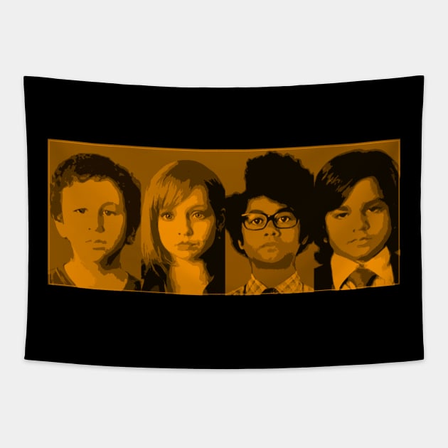 The Little IT Crowd Tapestry by LordNeckbeard