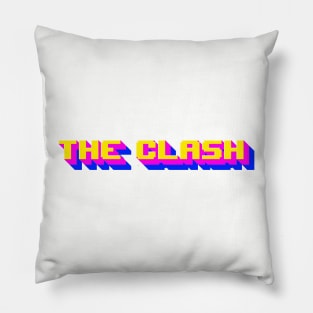 8bit Gaming Style The Clash Animated Pillow